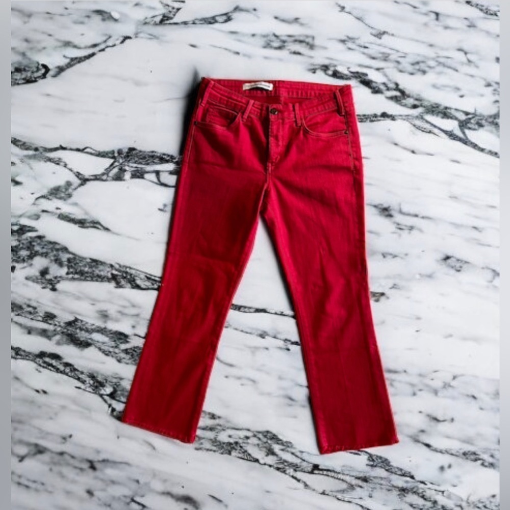 Anthropologie's‎ Pilcro & Letterpress Pink Jeans new without tag - Picture 3 of 16